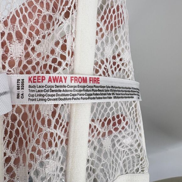 NWOT Out From Under Weekend In Marrakesh Halter Lace Ivory Corset, Small - Picture 9 of 9